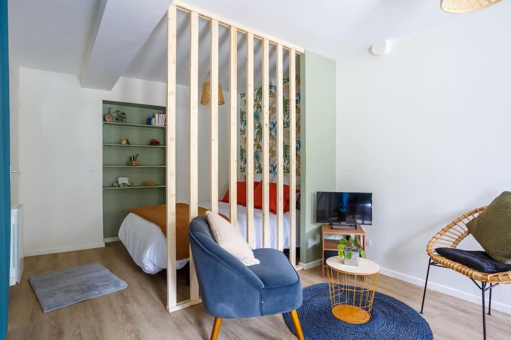 Studio Cosy Neuf - Fibre - Parking Gratuit - Proche Ecoles Et Entreprises 奥赛 外观 照片